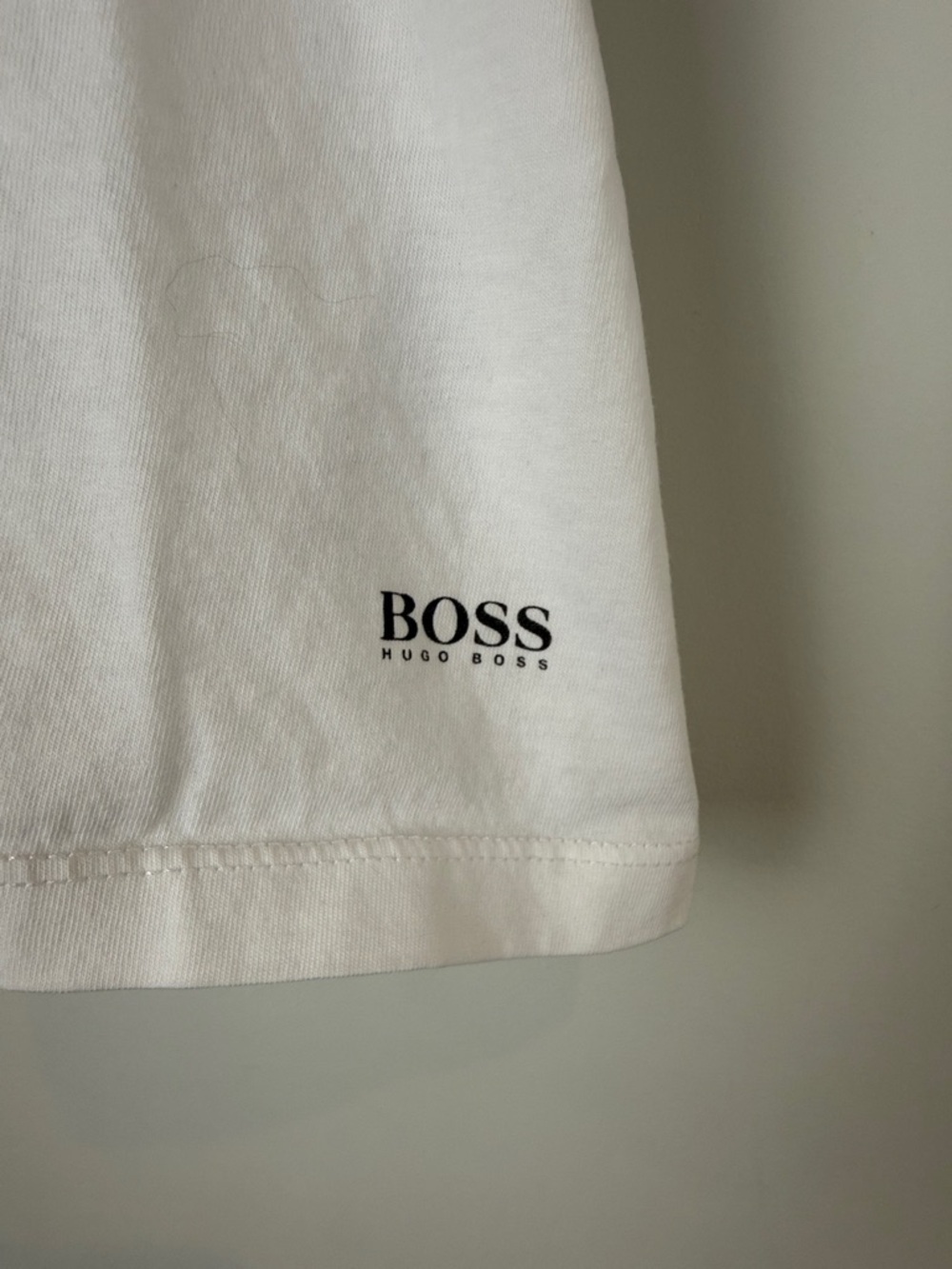 HUGO BOSS White Tee Michael Jackson with Black Graphic Size Small - Picture 3 of 10